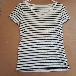 Black and white striped shirt